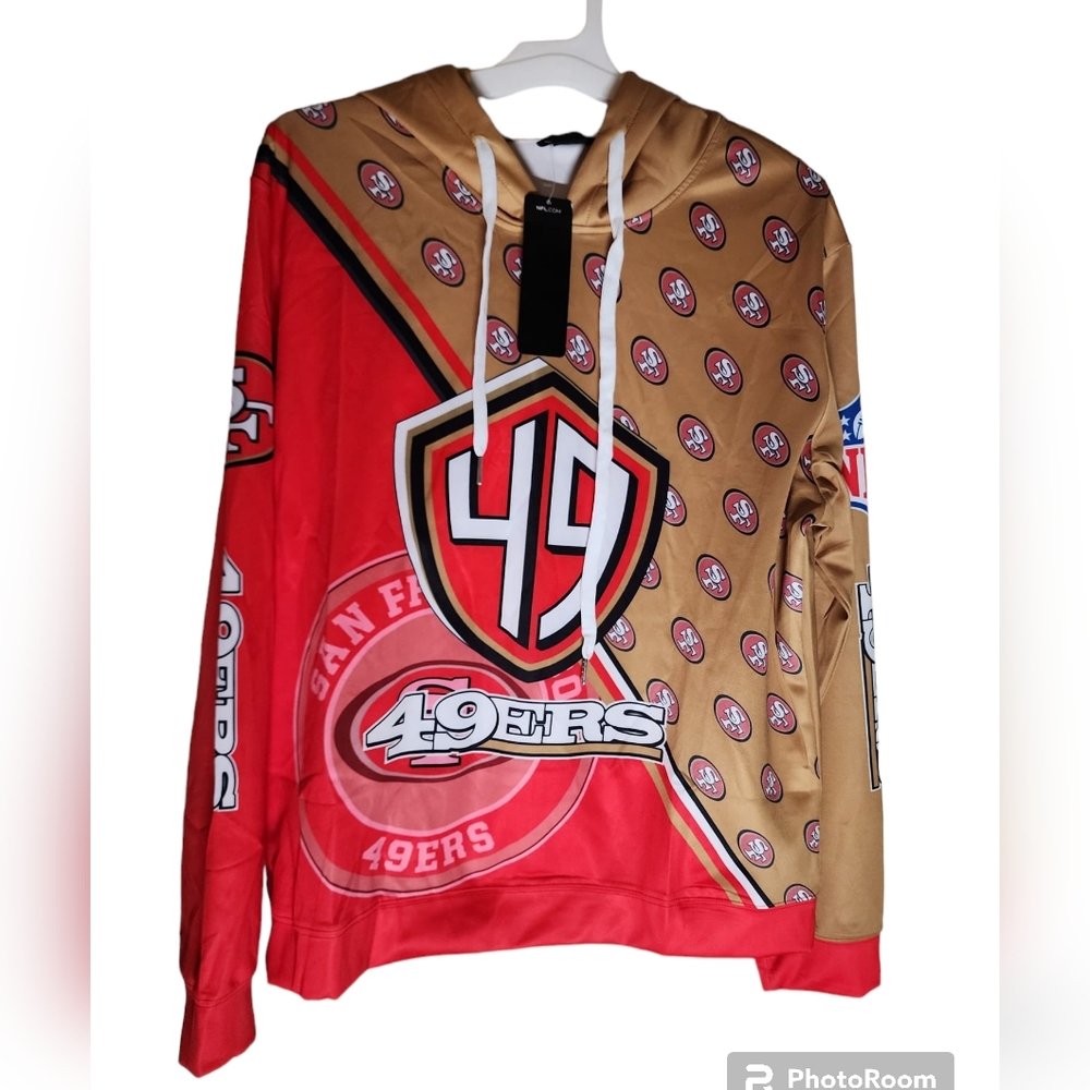 San Francisco 49ers pull over hoodie
